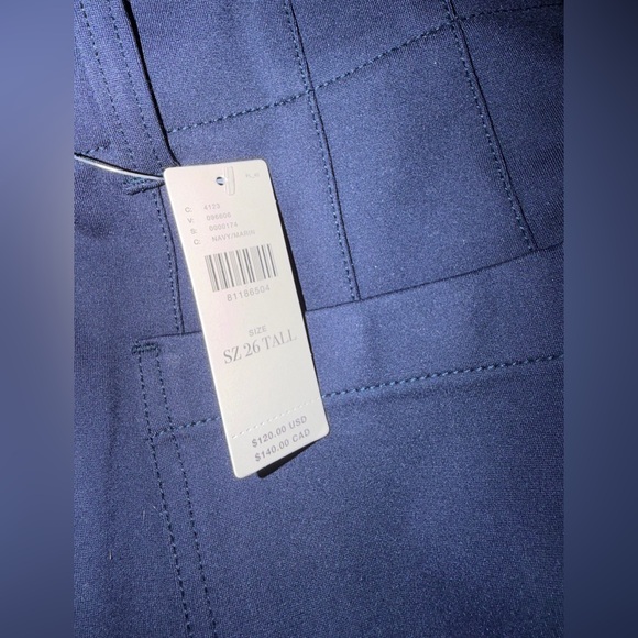 Nwt Maeve the Colette Navy Wide-Leg Pants - Picture 6 of 6